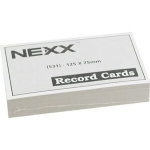 Index cards A7 / Cue Cards (125x75mm)