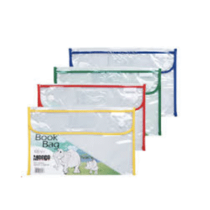 A4 PVC Book Bag Velcro