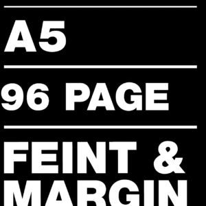 A5 96pg Manuscript Book